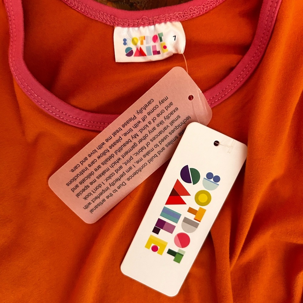 Dot dot smile Camellia Bloom Cap Dress size 7 NWT - Picture 4 of 8